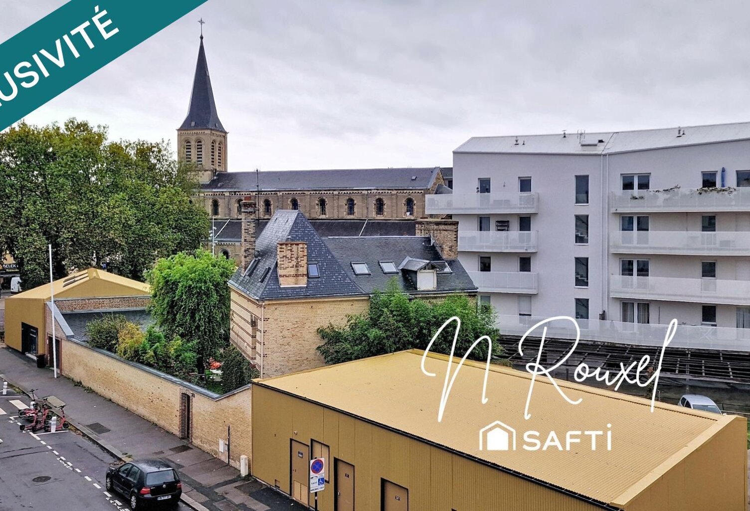Grand T1 bis 38 m2 avec grenier et stationnement — photo 1