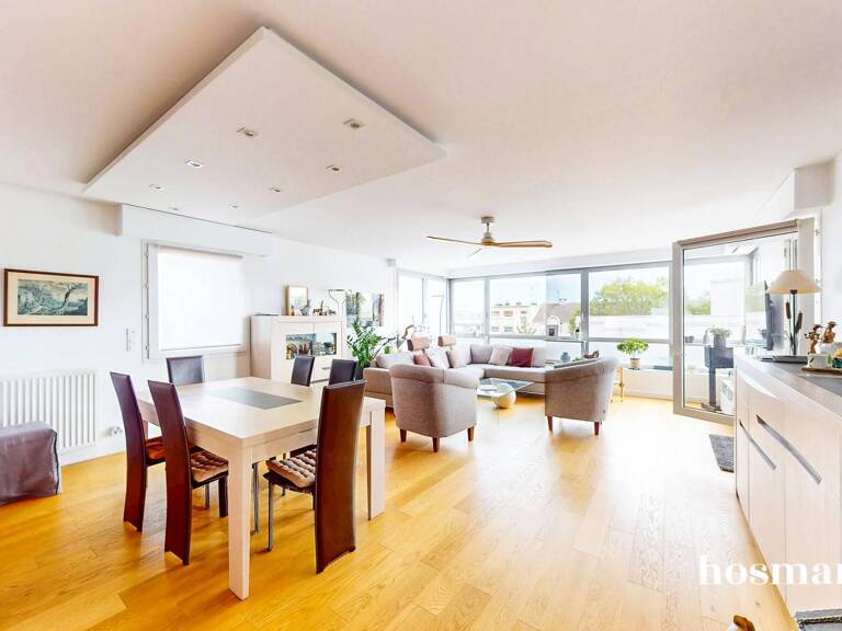 Coup de coeur - 5 pièces de 128 m² - Très lumineux et Calme - Terrasse et parkings - Allée Santos Dumont, Suresnes — photo 1