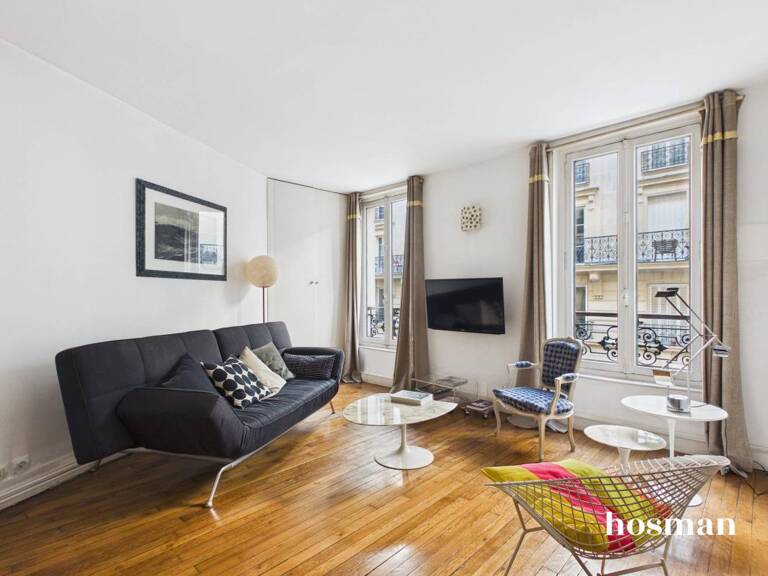 Appartement 4 pièces - 74m² Carrez - Rue Lamarck, Paris 18ème - Lamarck Caulaincourt — photo 1