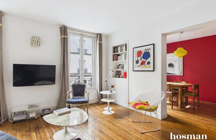 Appartement 4 pièces - 74m² Carrez - Rue Lamarck, Paris 18ème - Lamarck Caulaincourt — photo 2