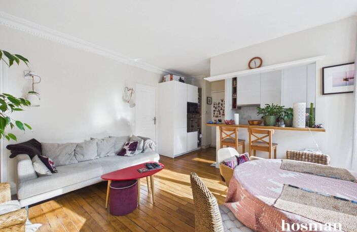 Appartement 3 pièces - 54,83 m² traversant vue dégagée, lumineux, calme - Passage Geffroy-Didelot, Paris — photo 2