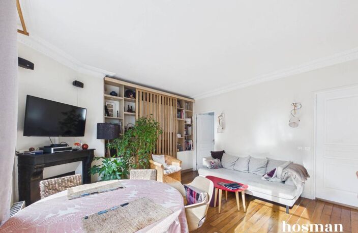 Appartement 3 pièces - 54,83 m² traversant vue dégagée, lumineux, calme - Passage Geffroy-Didelot, Paris — photo 4