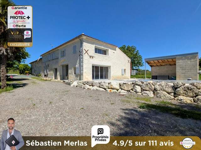 Ensemble immobilier 2 maisons  charentaise + parc arboré + GARANTIE PROTEC+ 12 MOIS INCLUS ! — photo du bien