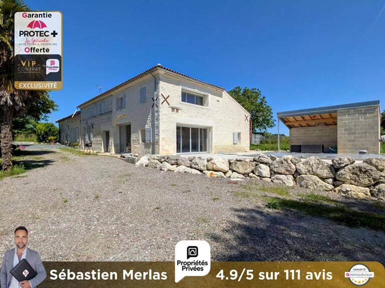 Ensemble immobilier 2 maisons  charentaise + parc arboré + GARANTIE PROTEC+ 12 MOIS INCLUS ! — photo 1