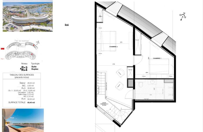 VILLAGE NATURISTE. Grand Duplex T3 de plus de 83 m² avec Garage Privé — photo 3