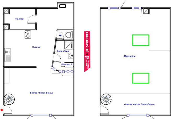 MARSEILLE (13007) - EXCLUSIVITÉ - SAINT-VICTOR / VIEUX-PORT - DUPLEX DE CHARME - 91 M² AU SOL - 2EME ET DERNIER ÉTAGE — photo 4
