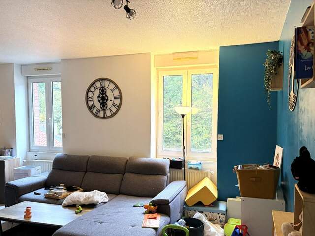 St JEAN BONNEFONDS 42650  limite La TALAUDIERE 42350 appartement 77.5 m²  3 chambres plus combles Garage et Cave — photo du bien