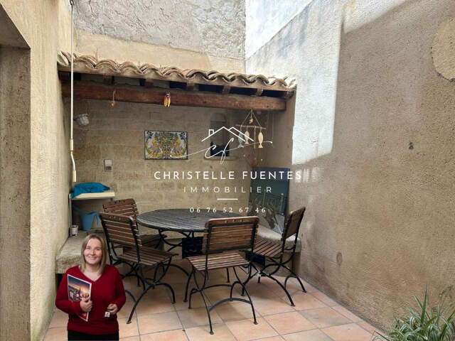 HERAULT - LOUPIAN (34140) - APT RDC T2 38M2 AVEC COUR INTERIEUR 11M2 — photo du bien
