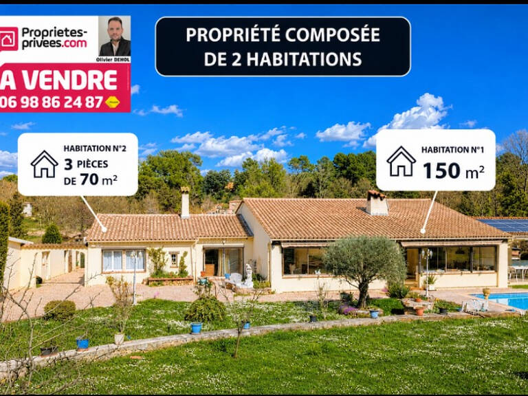 VASTE PROPRIETE EN DEUX HABITATIONS ET NOMBREUSES DEPENDANCES ! — photo 1