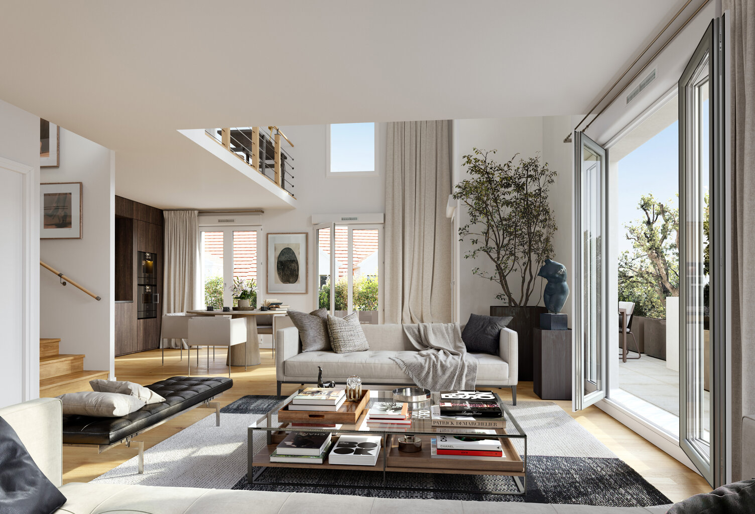 Superbe appartement 5p duplex en dernier étages et sans vis à vis  — photo 1