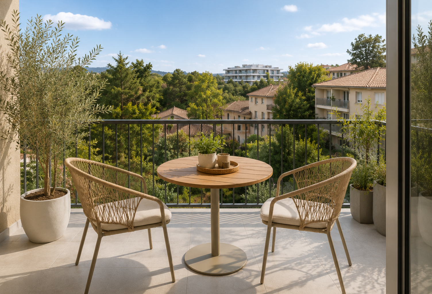 TOULON EST – SUPERBE T3 AVEC GRANDE TERRASSE & PARKING — photo 1