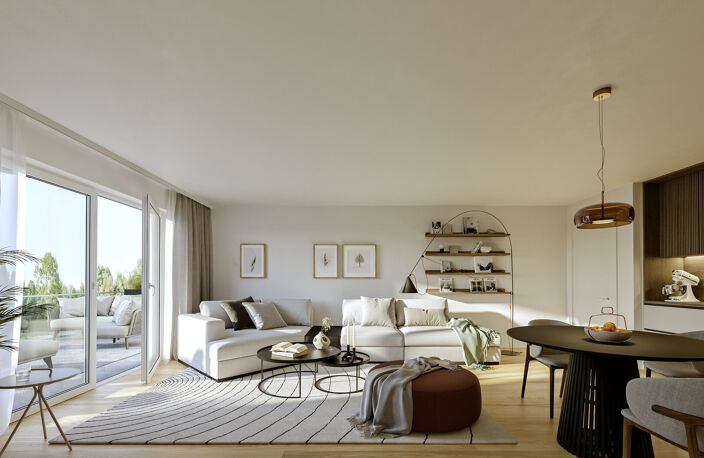 VUE COLLINE SANS VIS-A-VIS, MAGNIFIQUE APPARTEMENT T4 DE 82 M² AVEC TERRASSE — photo 2