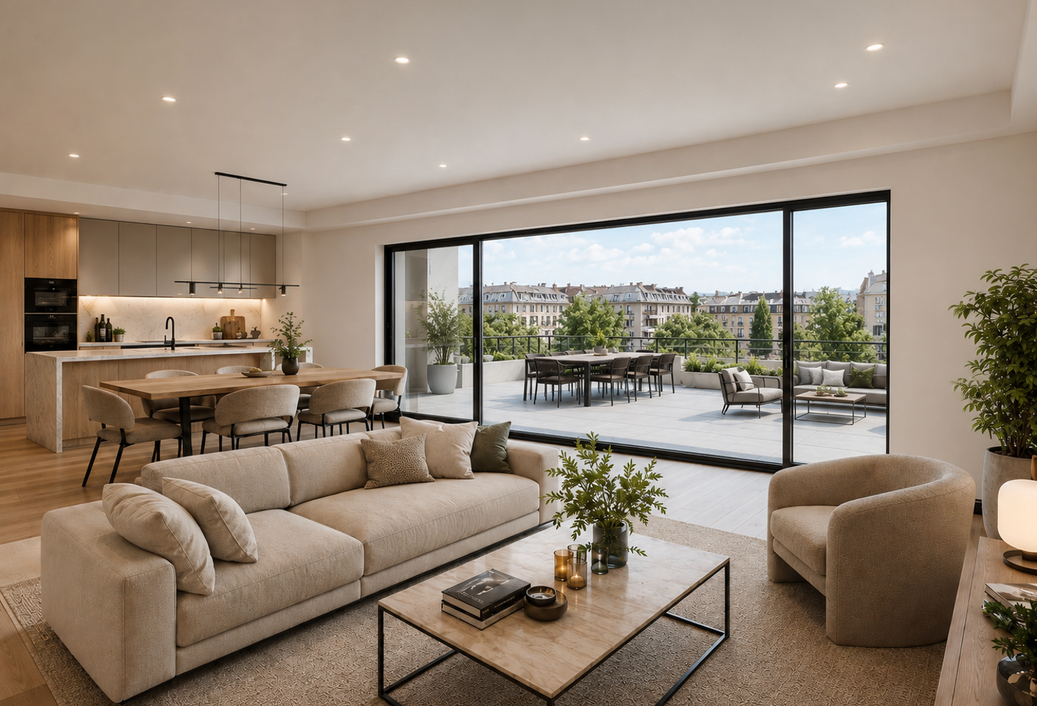 ATTIQUE 80M² de Terrasse proche gare à personaliser !  — photo 1