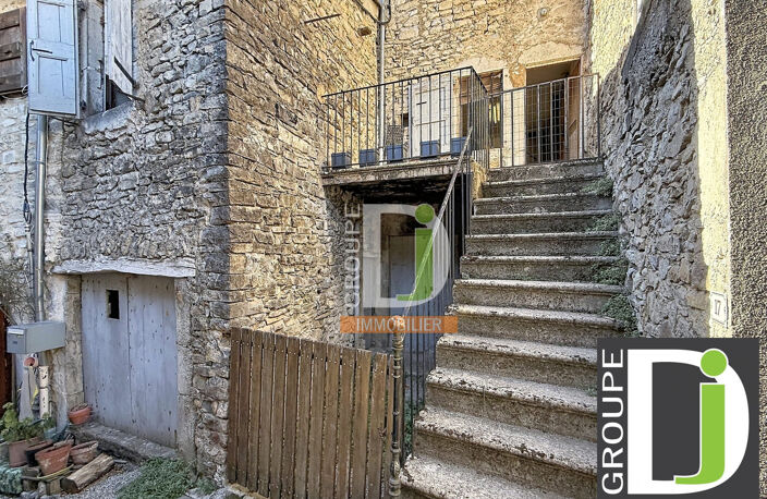 PONTAIX  MAISON Type 4 DE VILLAGE EN PIERRE À RÉNOVER AVEC — photo 2