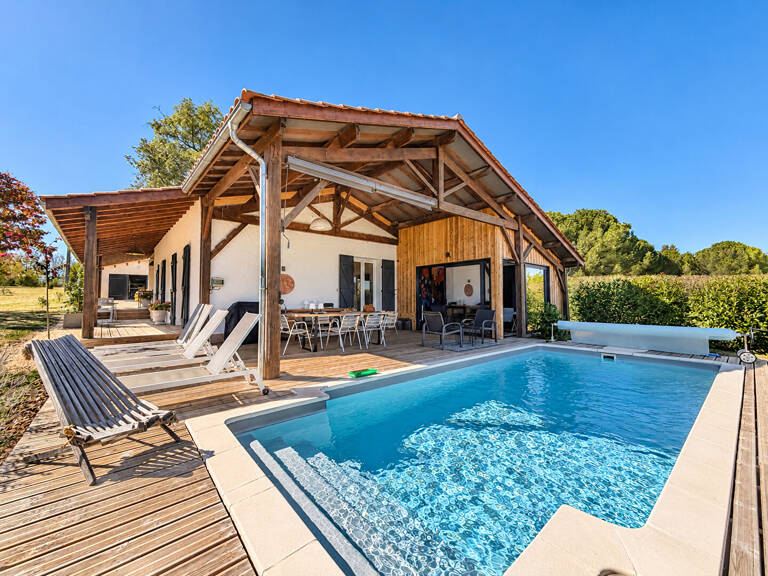 Belle maison restaurée avec piscine, proche Villeréal — photo 1