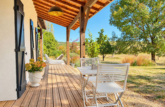 Belle maison restaurée avec piscine, proche Villeréal — photo 3