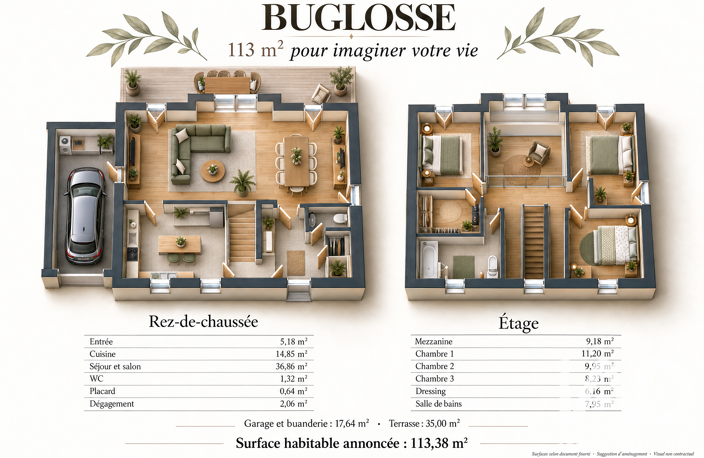 Vente Terrain à bâtir 439 m&sup2; — photo 4