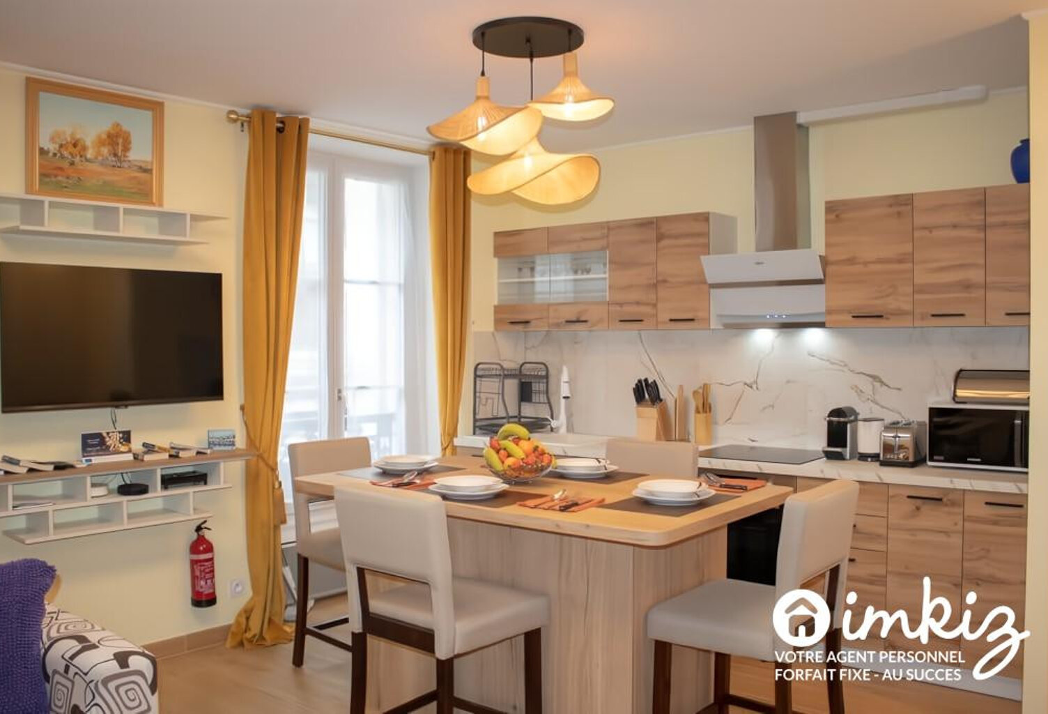 Paris 4ᵉ  5 pièces 95 m² meublé rendement locatif — photo 1