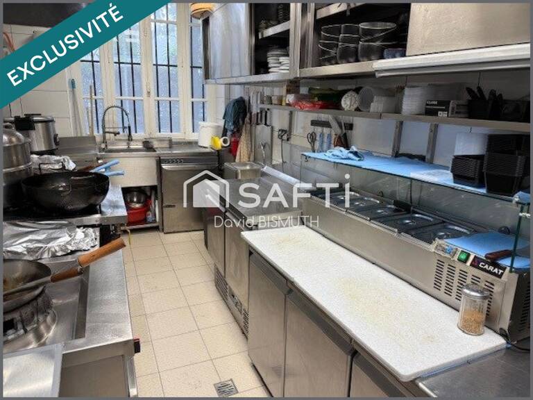 À VENDRE  FONDS DE COMMERCE RESTAURANT 60 M2 CLÉ EN MAIN  LEVALLOIS-PERRET — photo 1