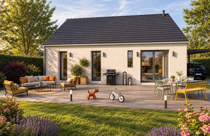 un vrai jardin et une maison neuve à Lunéville — photo 2