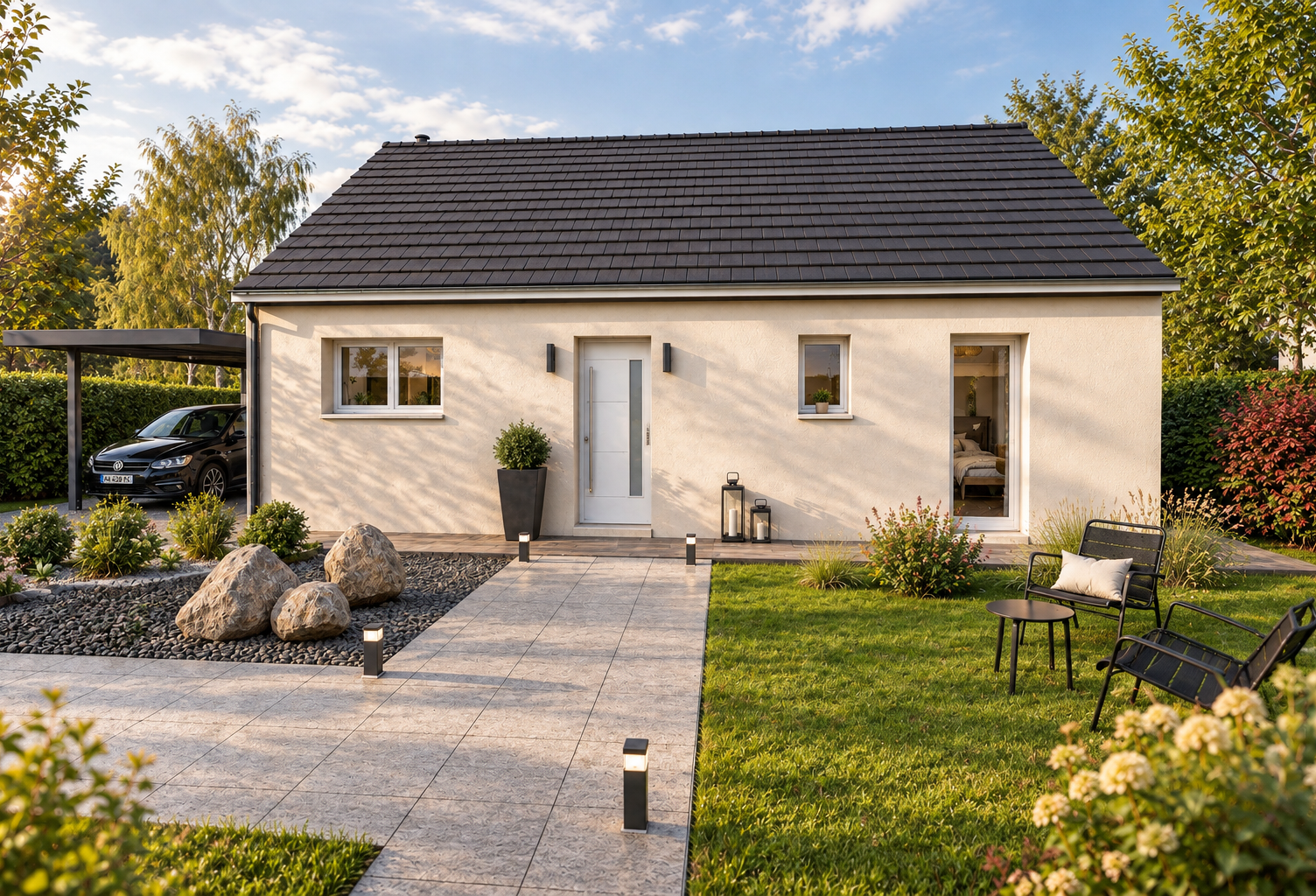 un vrai jardin et une maison neuve à Lunéville — photo 1