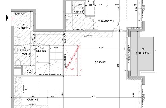 NICE - PROGRAMME NEUF - APPARTEMENT DUPLEX 4 PIÈCES  - VUE MER LATERALE — photo 3