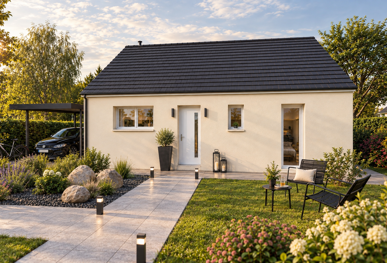 Une maison de plain-pied, trois chambres et votre jardin, entre Moselle et forêt, à Neuves-Maisons. — photo 1