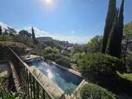 MOUGINS – VILLA AVEC VUE MER PANORAMIQUE, PISCINE ET COUCHERS DE SOLEIL SUR L'ESTÉREL — photo 4