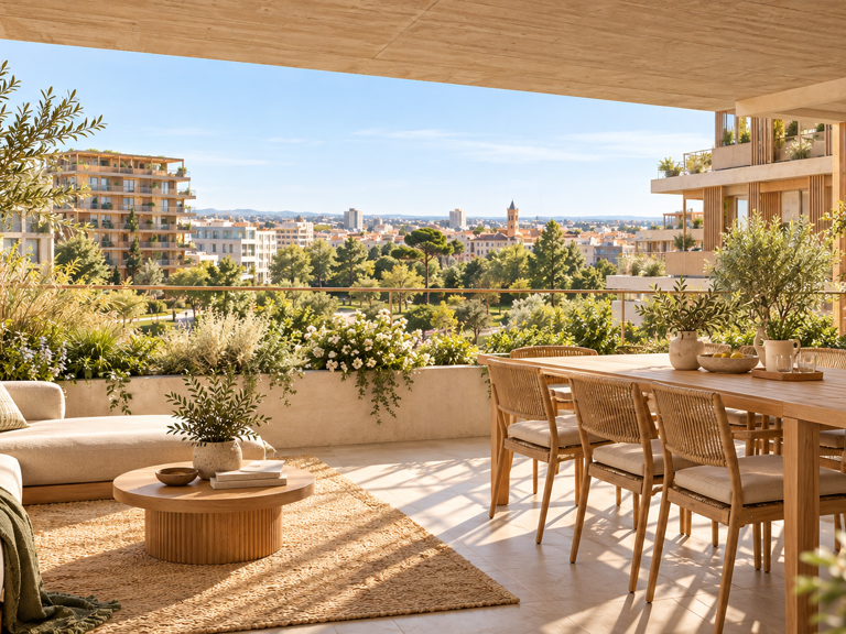 APPARTEMENT T4 AVEC TERRASSE EXCEPTIONNELLE AU COEUR DE MONTPELLIER — photo 1