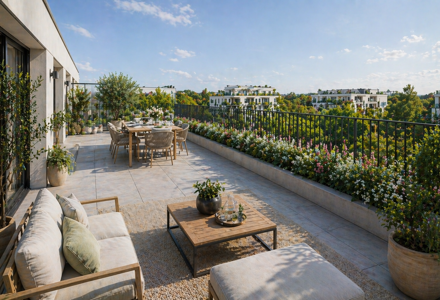 4 pièces  100m² avec terrasse 30m² – TVA réduite – Idéal famille — photo 1