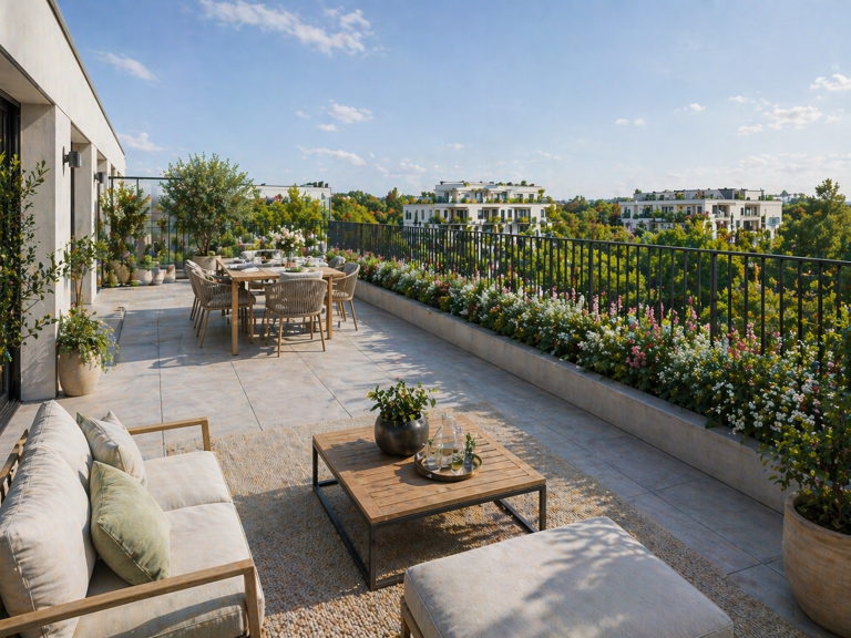 4 pièces  100m² avec terrasse 30m² – TVA réduite – Idéal famille — photo 1