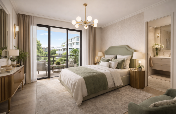 LOGNES – QUARTIER DU MANDINET – 3 PIÈCES TRAVERSANT AVEC TERRASSE – AUCUN VIS-À-VIS - LIVRAISON 2028 — photo 4