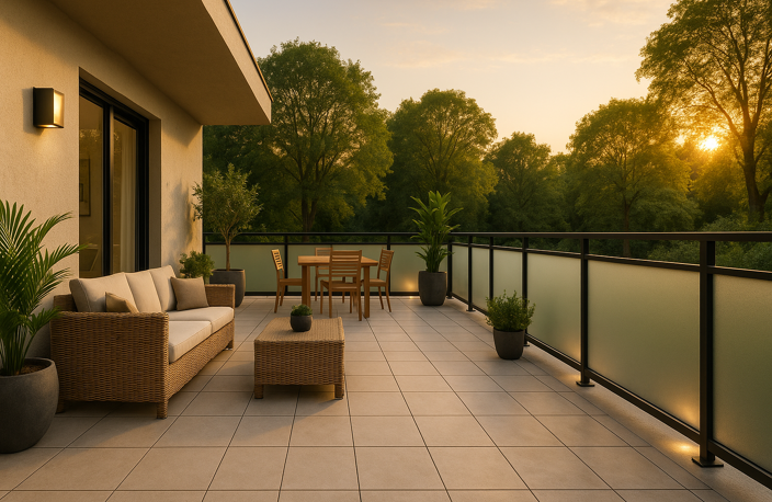 TERRASSE DE PLUS DE 30m² ! SALON LUMINEUX AVEC 3 OUVERTURES ! FAIRE VITE !  — photo 2