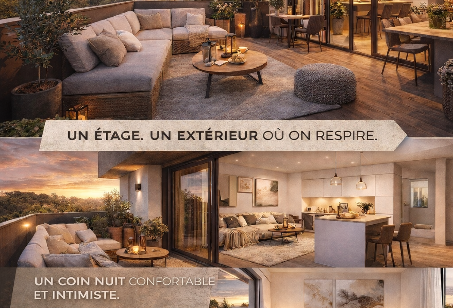 T3 D’EXCEPTION AVEC BALCON XXL – LIVRAISON JUIN — photo 1