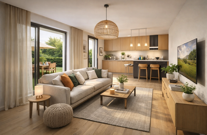DUPLEX COUP DE CŒUR AVEC GRAND JARDIN – NEUDORF – TVA RÉDUITE — photo 2