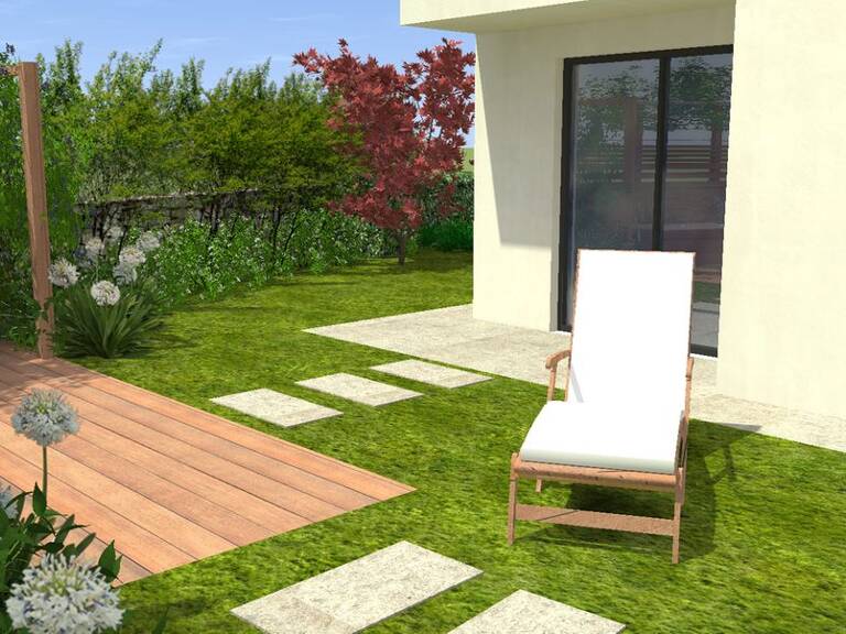 RETOUR DE LOT F2 AVEC JARDIN DE PLUS DE 60m²  — photo 1
