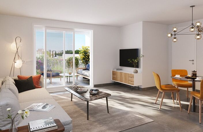 RETOUR DE LOT F2 AVEC JARDIN DE PLUS DE 60m²  — photo 2