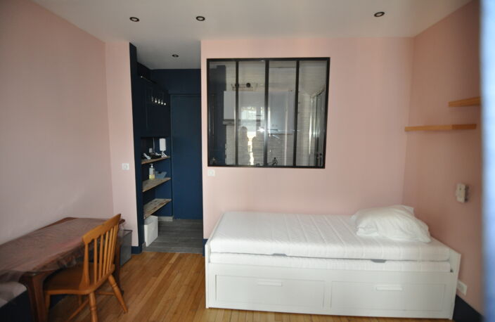 Studio meublé 13 m² - Paris 16e (Isabey) - Ascenseur — photo 3