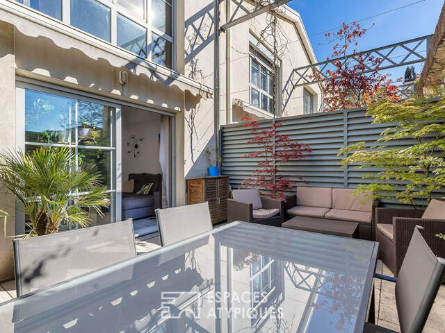 Duplex de caractère esprit loft avec terrasse — photo du bien