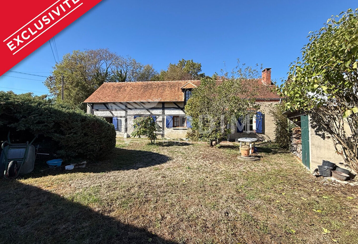Charmante longère à Pierrefitte-es-Bois 4 pièces 97 m² terrain 428 m² — photo 1