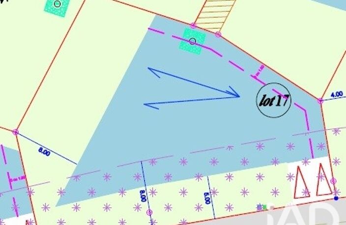 Vente Terrain à bâtir 743 m&sup2; — photo 5