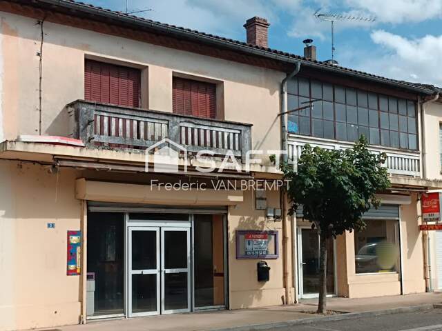 Opportunité rare au cœur de Reyniès  Maison avec fort potentiel + local commercial — photo du bien