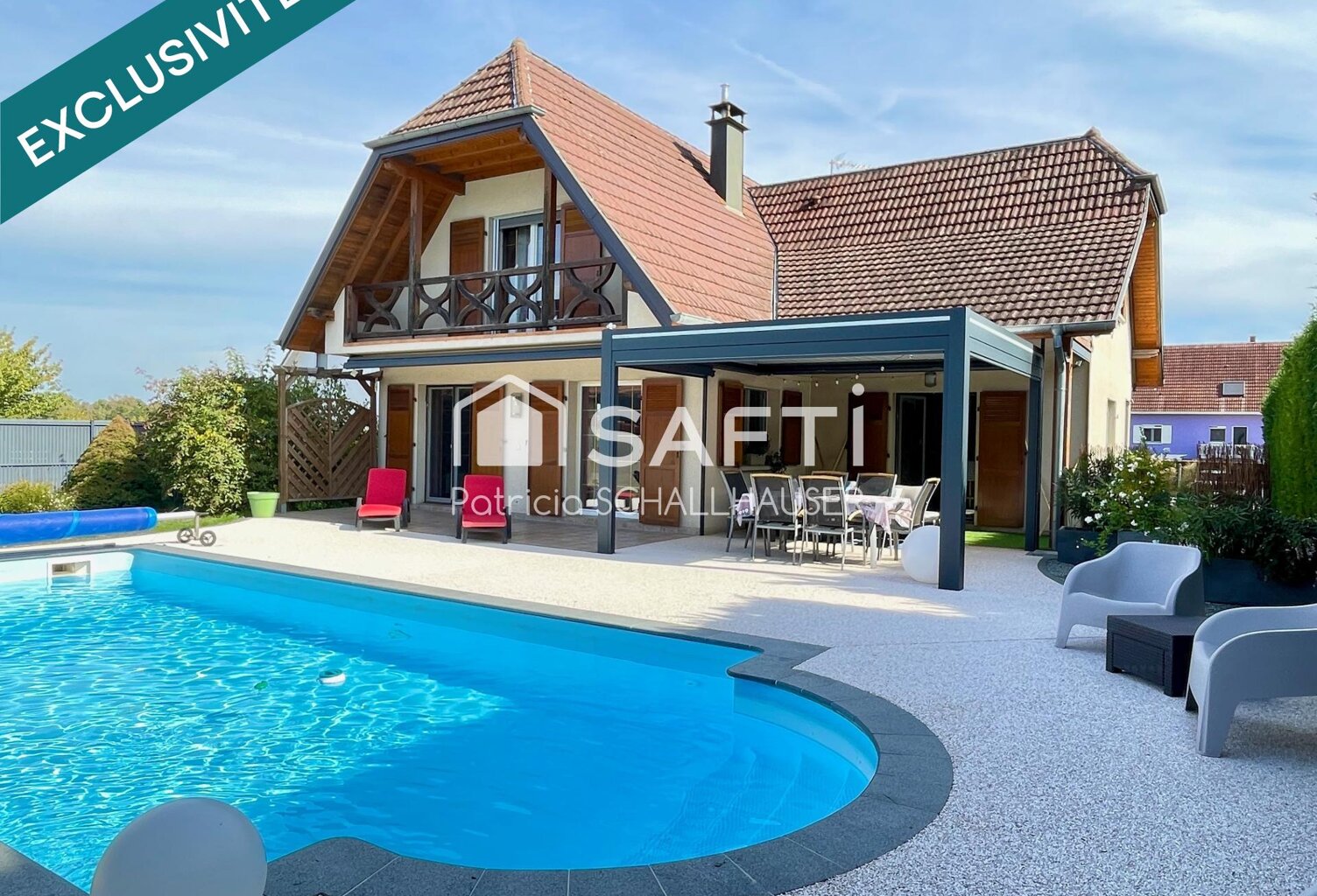 Au calme, belle maison 4 chambres, piscine, garage — photo 1
