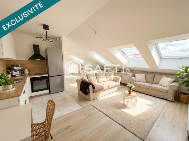 T2 de 2022, 63 m² au sol, dernier étage, proche commodités. — photo du bien