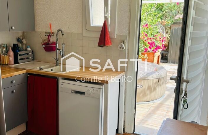 LE BARCARES,A 500M DE LA PLAGE,MAISON T5,GARAGE,2 EXTERIEURS — photo 5