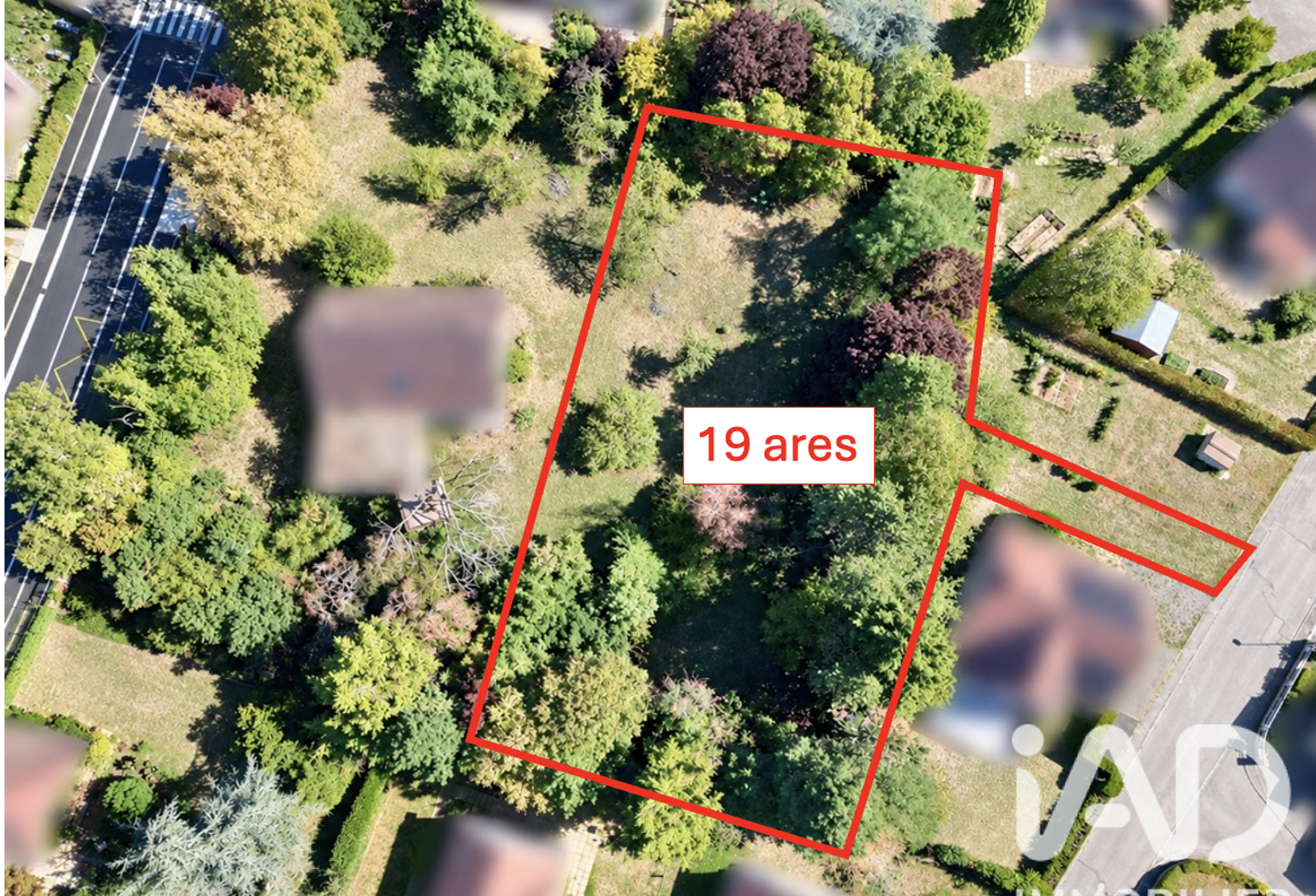 Vente Terrain à bâtir 1 900 m&sup2; — photo 1