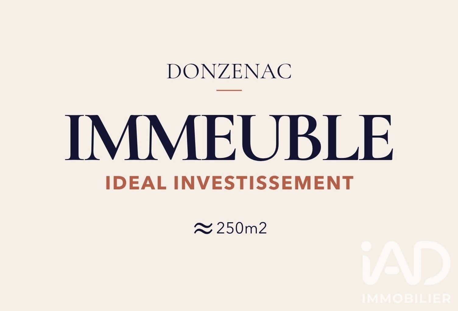 Vente Immeuble 250 m&sup2; — photo 1