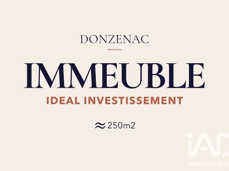 Vente Immeuble 250 m&sup2; — photo 1