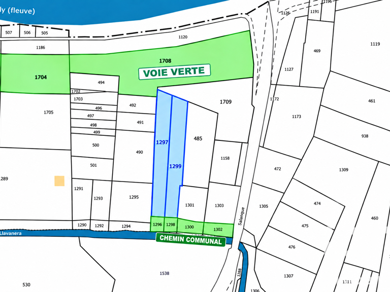 Vente Terrain agricole 3 523 m&sup2; — photo 1