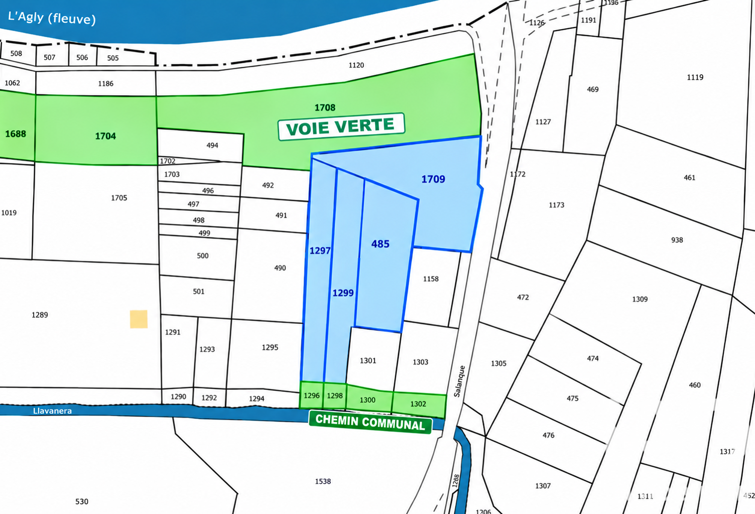 Vente Terrain agricole 9 192 m&sup2; — photo 1